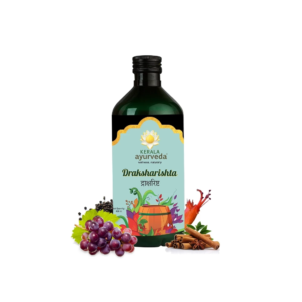 Kerala Ayurveda Draksharishtam, 450 ml-1.webp